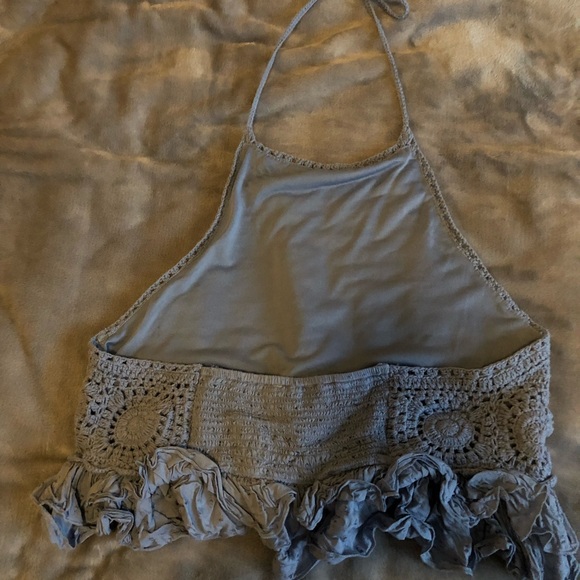 American Eagle Knitted Crop Halter - Picture 3 of 3